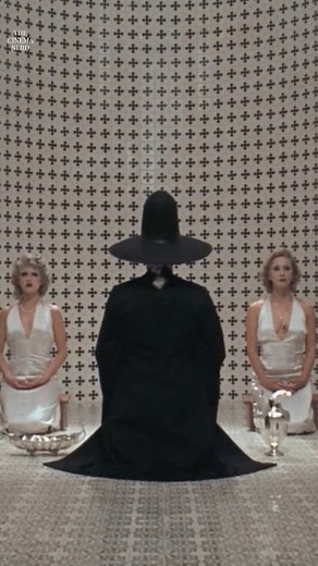 The Cinema Nerd on Instagram: "The Holy Mountain (1973) is a surreal masterpiece by Alejandro Jodorowsky, blending mysticism, spirituality, and power in a visually stunning odyssey. The story follows a Christ-like figure and an enigmatic alchemist as they journey to a sacred mountain, seeking enlightenment and immortality. Known for its shocking imagery and incorporation of real occult rituals, the film pushed cinematic boundaries and challenged conventional storytelling. Despite polarizing audi