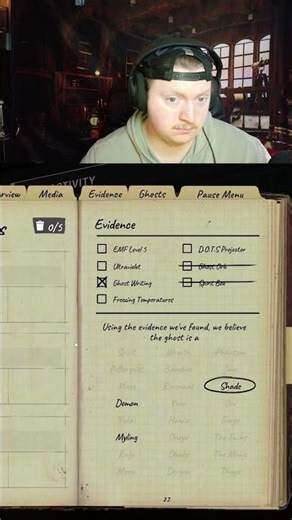 🧐😜🤨Expert Shade Deduction - Phasmophobia #phasmophobia #gaming #ghosthunting #fypシ