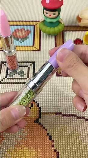 Diamond painting so detailed it feels impossible 🤯 #diamondpainting #asmr #crafts #shorts