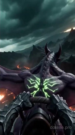 Warrior & Fantasy Dark Dragon Live Wallpaper for Android