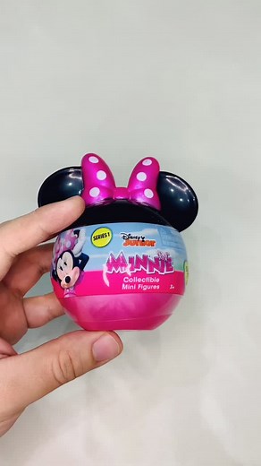 Minnie Mouse Surprise Egg Unboxing Toy Video