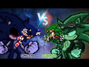 sonic.exe vs scourge the hedgehog sprite animation flipaclip animation Android animation