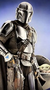 Drawing the Mandalorian and Grogu: A dynamic duo in sketch