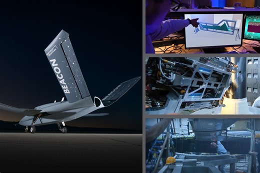 Scaled Composites Model 437 aircraft to be flown for Beacon autonomy testbed