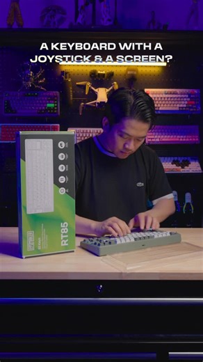 Lorenz Yatco | Cinematic Tech Reviews | Quick review of the @epomakerkeyboard RT85 #mechanicalkeyboard #gamingkeyboard #techreview #giftedcollab | Instagram