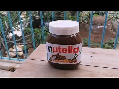 NUTELLA | HOW TO OPEN A NUTELLA JAR 😍😋