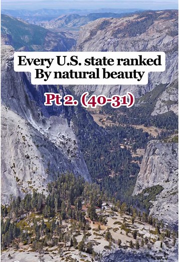 Ranking Every U.S. State by Natural Beauty