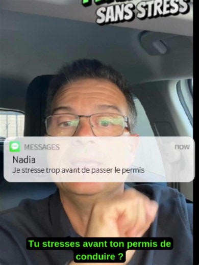 Permis de conduire : Stress comment le calmer avant ton permis ? Tu stresses avant ton examen du permis ? Voici l'exercice de respiration à faire juste avant de démarrer pour calmer ton stress en quelques secondes. La méthode complète est dans la vidéo épinglée sur la chaîne Permis sans Stress. 👉 Le lien de la video complète : https://youtu.be/qTiNbDIFu4o 👉 Télécharge gratuitement ton guide gratuit : le lien est ici : https://www.terychevalier.com/b0c7cbaa #Permissansstress, #stresspermis, #au