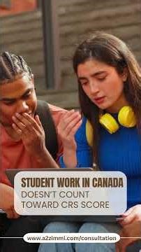 Student Job Hours vs PR Experience Canada