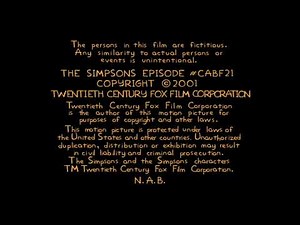 Gracie Films/ 20th Century Fox Television (2001/2009)