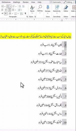 How to Change Bullets to Urdu Abjad in MS Word | Step-by-Step Guide for Students & Thesis Writers