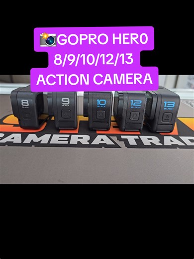 GoPro HERO Action Cameras Overview: 8, 9, 10, 12, 13