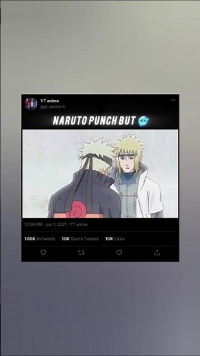 Naruto attack on minato
