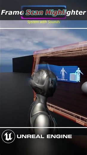 05 Customizable Frame Scan Component on Unreal Engine