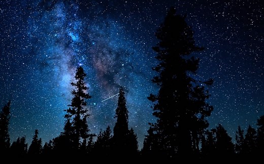 【4K极限画质】静谧而浩瀚的星空