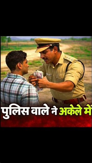 Akele Mein Police Wale Ka Asli Chehra! 😱 #shorts #viralvideo #ytshorts