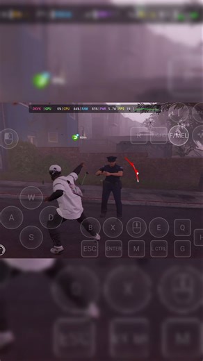 Watch Dogs 2 Police Escape + Sahiba Vibe | GameHub Android Realistic Graphics