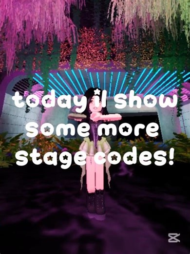 Stage codes in Rh Dance Studio short♡