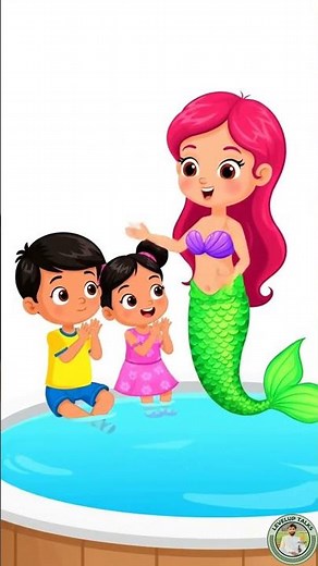 Mermaid Mini Tiny Tides Short Underwater Tale for Kids | LevelUp Talks #leveluptalks #kids #cartoon