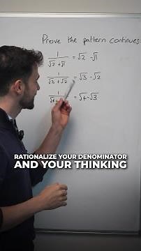How to Prove a Math Pattern Using Algebra