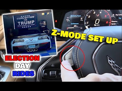 SETTING UP Z MODE ON C8 CORVETTE ~TECH TUESDAY NOV 3rd 2020