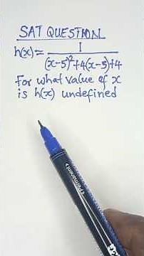 Can You Find The Value of x Making This Expression Undefined?