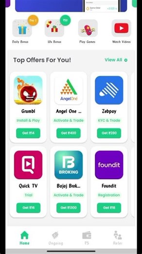 task earning app app 60 rupees per Upi .Unlimited Cash Upi ..