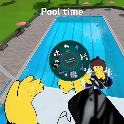 Pool time #vrchat #forsaken