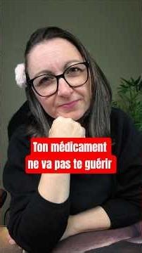 Ton médicament ne va pas te guérir - Pillule miracle contre l'anxiété ?