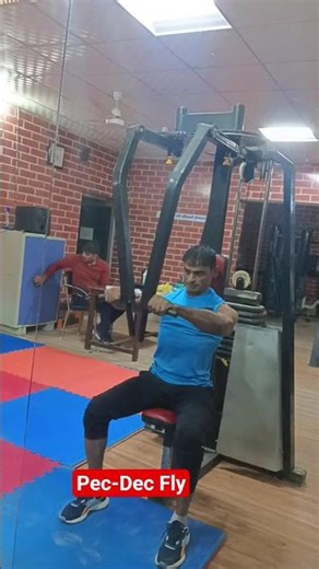 Pec-Dec fly is an isolation movement for chest muscles which targets directly to muscles....