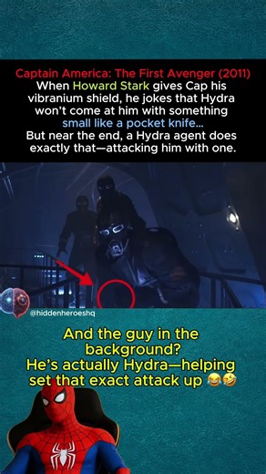 REMEMBER WHEN HOWARD STARK WARNED CAPTAIN AMERICA? 😱 #nobatidao