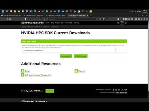 How to install NVIDIA HPC SDK on Windows using WSL