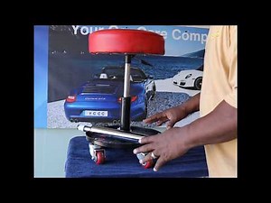 How to replace a failing Shop stool shock and upgrade for a better fit