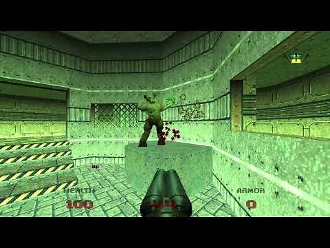 Doom 64 level 6, Alpha Quadrant: Keys and exit