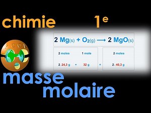 Masse molaire moléculaire - PREMIÈRE contrôle continu BAC