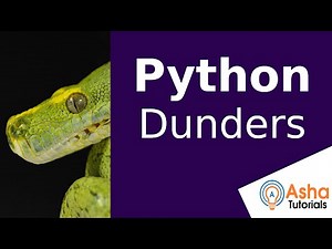 Python Dunder / Magic / Special Methods
