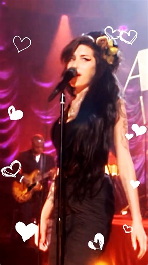 Did You Know that Amy performed at Riverside Studios, Hammersmith, to a small crowd that was then live broadcast to the Grammys? Here she is performing ‘Hey, Little Rich Girl’. A cover of one of Amy’s favourite bands, ‘The Specials’. 🩷 | Amy Winehouse