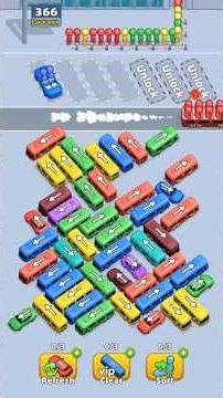Bus Jam Puzzle: Master Strategy to Clear the Traffic Level 5! 🚦#puzzlegame #busjamgame #gamingshorts