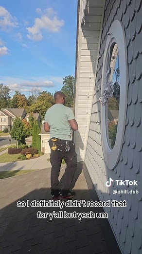 LED Groove lights installation #handyman #groovelights #hoildays #outdoor