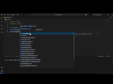 JavaScript Interview Question – String Reverse in pashto 