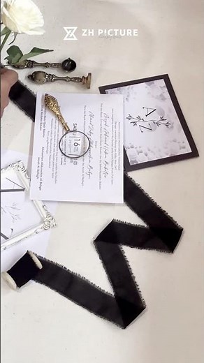 Simple and Elegant Wedding Invitation Inspiration | #WeddingAisyahZaky