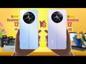 Realme 12 4G Vs Realme 12 5G | Full Comparison 🔥 Which One Is Better?