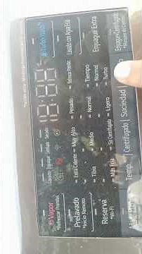 CL error on LG washing machine