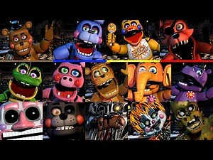 Ultimate Custom Night Jumpscares: All FNaF 6 Animatronics