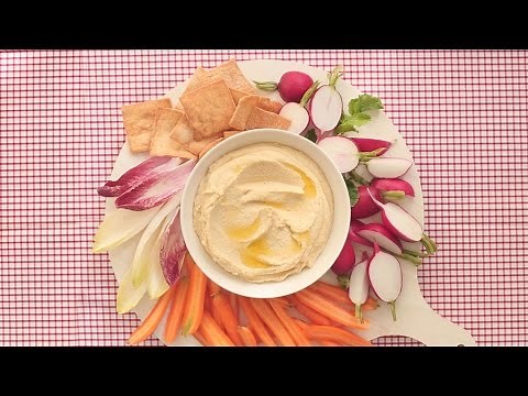 Tahini-less Hummus