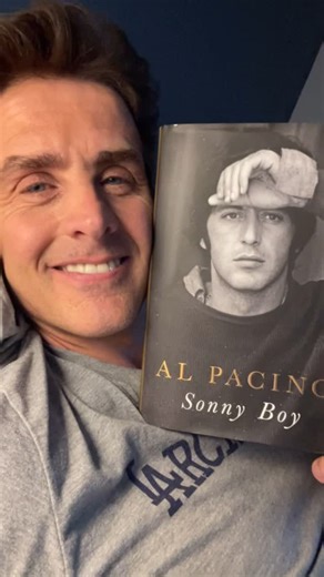 Joey McIntyre on Instagram: "#pacino #legend #actor #thebronx #sonnyboy #books #autobiography #thegodfather #scarface #theatre #film #movies #Shakespeare"