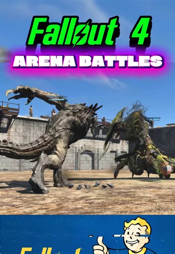 Fallout 4 arena battles #fallout4 #falloutnewvegas #fallouttvshow #fallout wise (source) https://youtu.be/gyODfdMI9Pg?si=l2aRHd7dFfLWz7aK