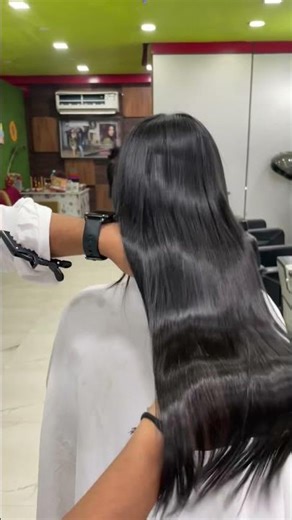 Hair Smoothening Full Tutorial | Frizzy to Silky Smooth Hair Step-by-Step at Salon”✨