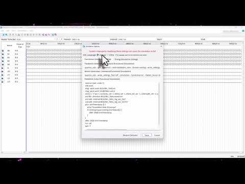 Simular proyectos en Quartus Prime - Guía rápida
