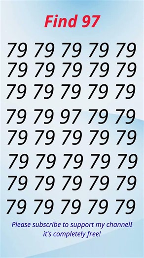 ⚽️ FIND 97 ⚽️ | NumberRiddles! 😱#math #shorts #puzzle